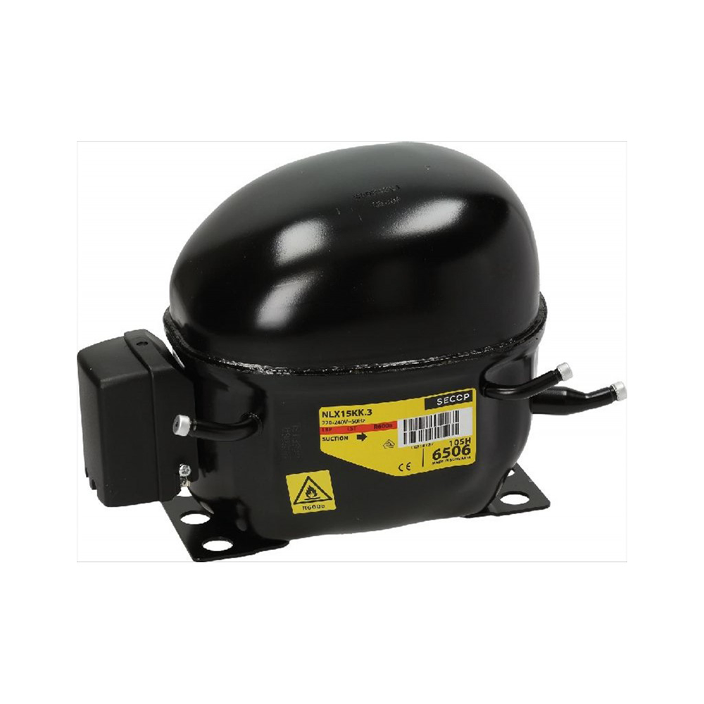 Compresor Secop NLX15KK.3 R600 220v 1/3cv Baja Temperatura 14,65cm3