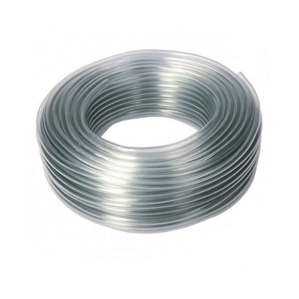 Tubo Desague Transparente 4x6mm Rollo 100Mts Bomba Condensados Pvc