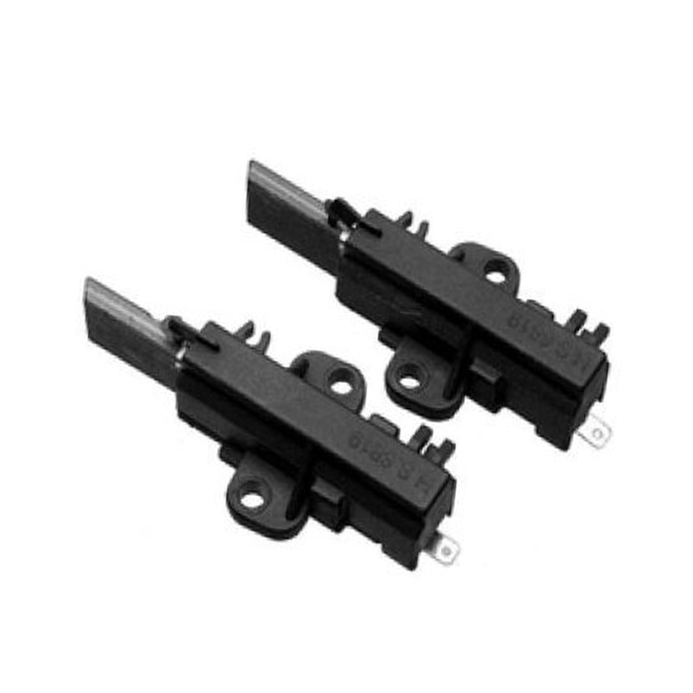 2 Escobillas Motor Lavadora Zanussi Fagor Whirlpool Tipo R  5x12,5x32mm Faston 6,3