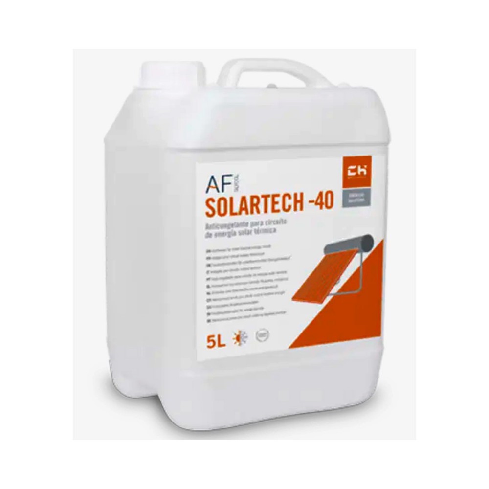 AF SOLARTECH 5 Litros Anticongelante Concentrado Circuitos Energia Solar