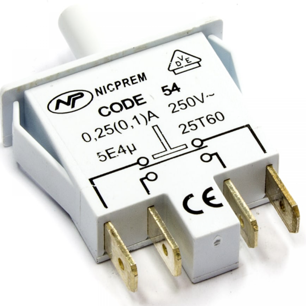 Interruptor Luz  Frigorifico Nofrost compatible con Bosch y Beko 4220130185 Original