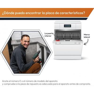 Tubo Entrada Aquastop Lavavajillas Bosch 668113