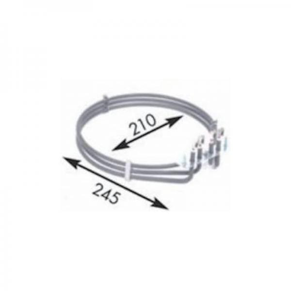 Resistencia Circular Horno Industrial 2 x1330w 230v
