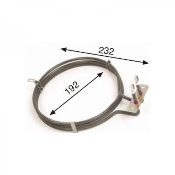Resistencia Circular Horno Industrial Zanussi Ta-H6090 Eurofred 2500w 230v