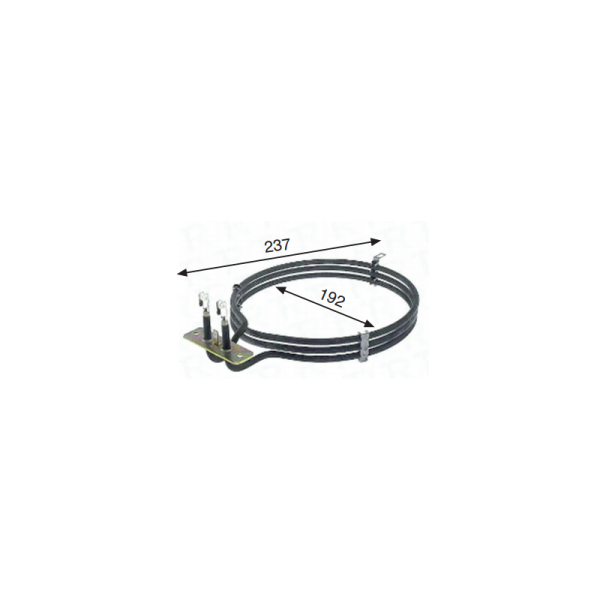Resistencia Circular Horno Zanussi 2500w 220v