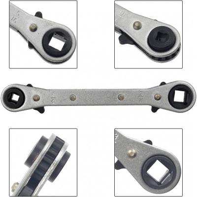 Llave Carraca 4 Medidas 1/4,3/8,3/16 Y 5/16