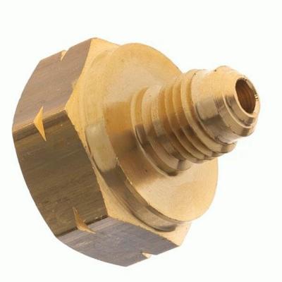 Adaptador Rosca Izquierda Gas Refrigerante R290 R1234YF