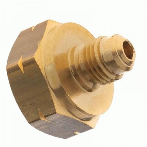 Adaptador Rosca Izquierda Gas Refrigerante R290 R1234YF
