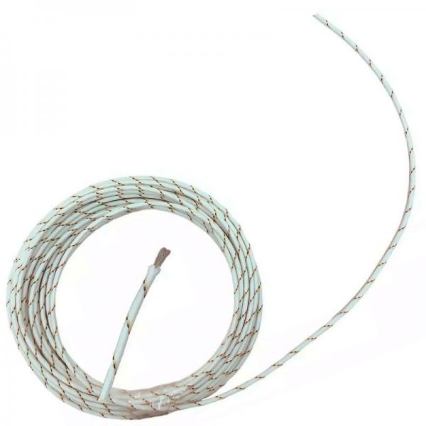Cable Fibra Silicona Anticalorico Cobre Seccion 1.5mm corte por metros