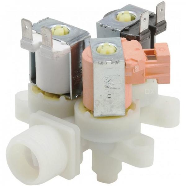 Electrovalvula compatible con Electrolux 3 vias 90 grados 4071360194 1100991080 1105380024