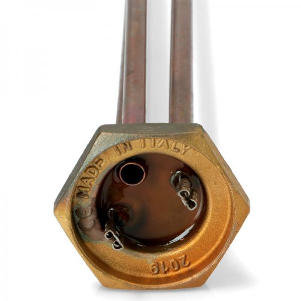 Resistencia Termo Electrico Vaina Cobre Rosca 1 1/4 800w 220v Standard