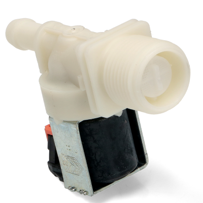 Electrovalvula 1 Via compatible con Indesit Salida 90 grados C00273883 C00258669
