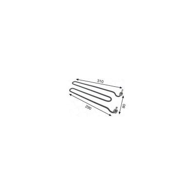 Resistencia Lavaplatos Hoonved 290x80mm 2000w 230v