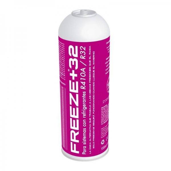 1 Botella Gas Refrigerante Freeze Organico +32 350Gr Sustituto R32, R410A