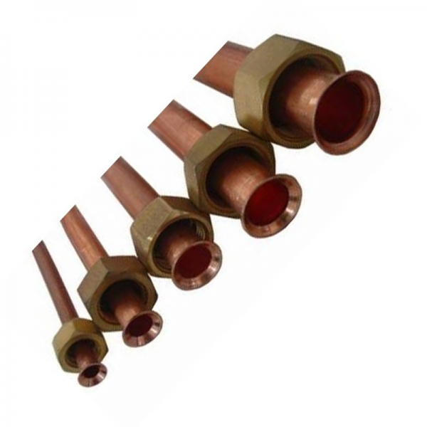 Tubo Cobre Aislado Bipolar 3/8 5/8 + Tuercas 5 Metros