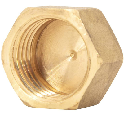 Tapon Laton Hembra 3/4 SAE Aire Acondicionado