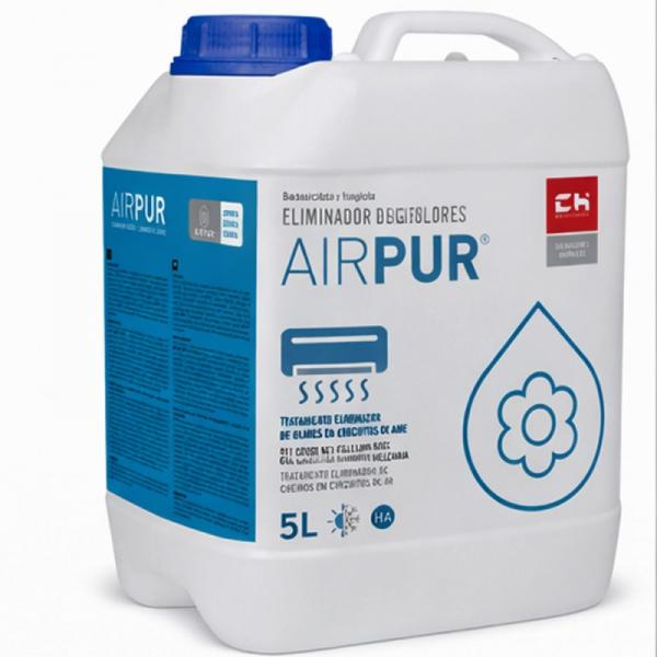 Airpur Ha Desinfectante Eliminador Olores En Circuitos Aire Bactericida Fungicida