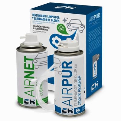 Airnet + Airpur Limpiador Eliminador Olores Aire Acondicionado Coche