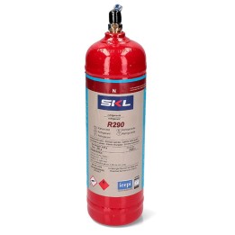 Gas Refrigerante R290 Botella 370Gr Propano Envase Desechable