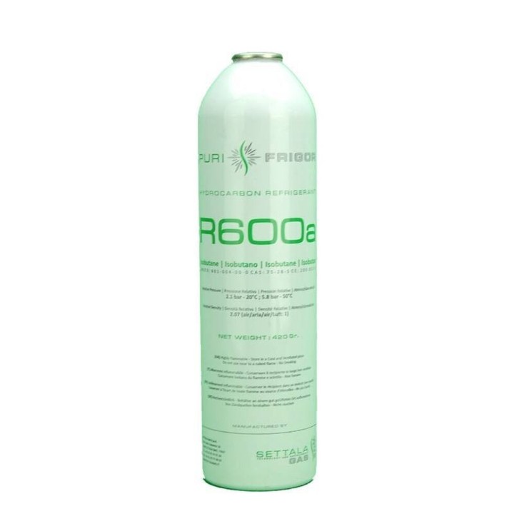 Gas Refrigerante R600 420Gr Isobutano