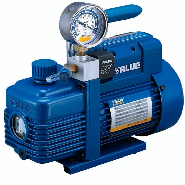 Bomba Vacio Value Vacuometro Doble EfectoSolenoide
