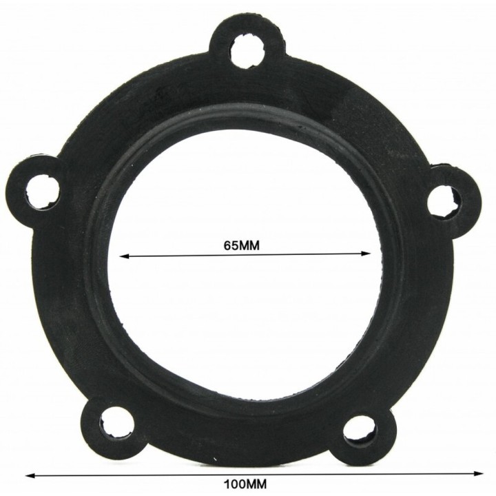 Junta Brida Portavainas Ariston 5 Agujeros 100mm Termo Co 8739712976