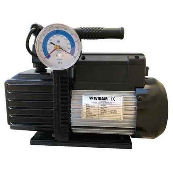 Bomba Doble Efecto Caudal 128 l/m con Vacuometro y Solenoide WP8DE/V Wigam Original