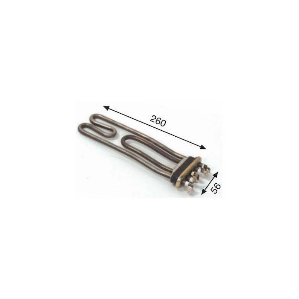 Resistencia Lavadora Zanussi 1750+950w 230v