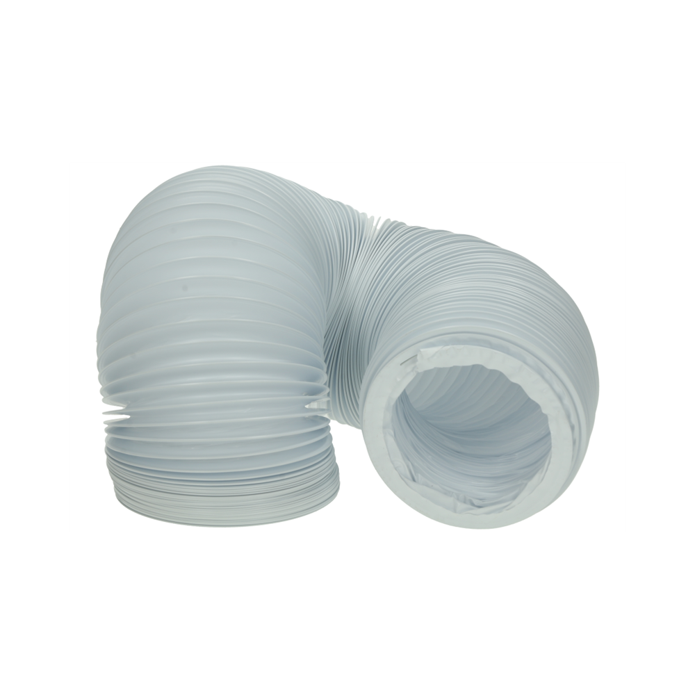 Tubo Evacuacion vapor Secadora 3000x90mm Blanco Flexible