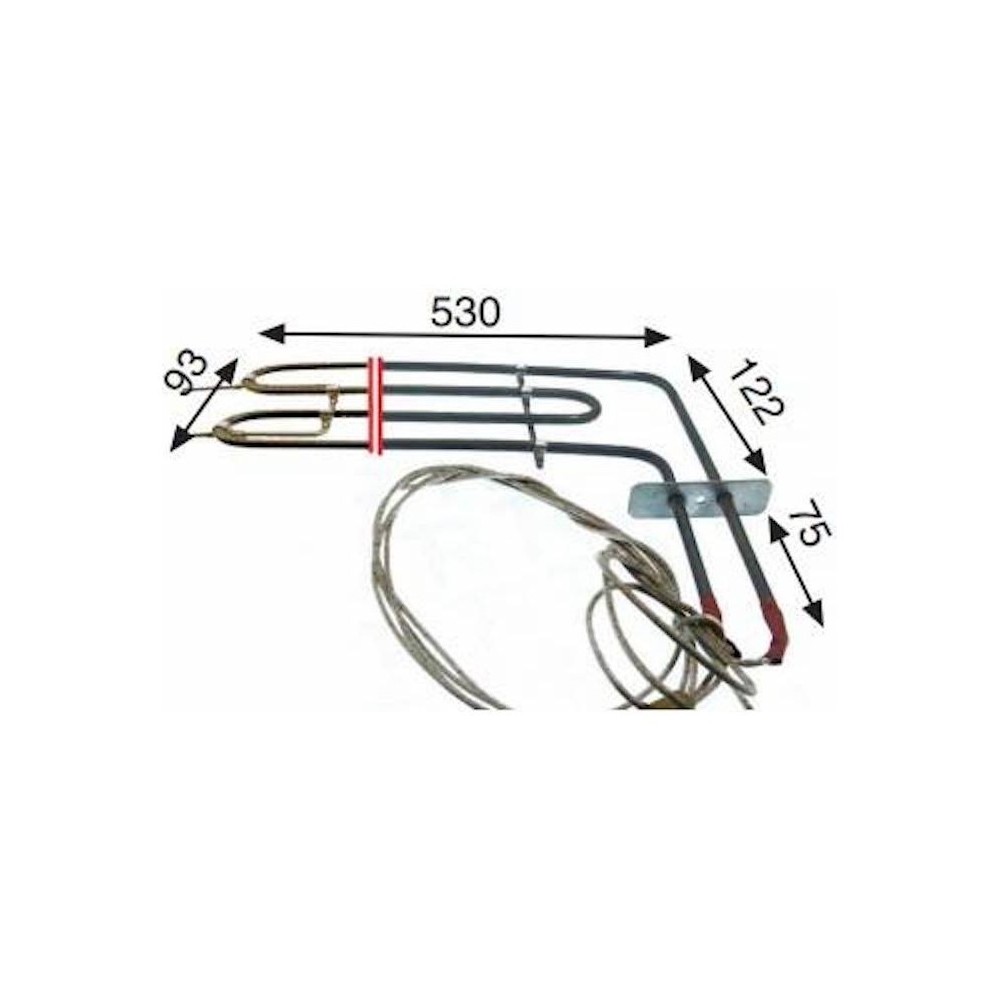 Resistencia Horno Industrial Fagor 1000w 220v