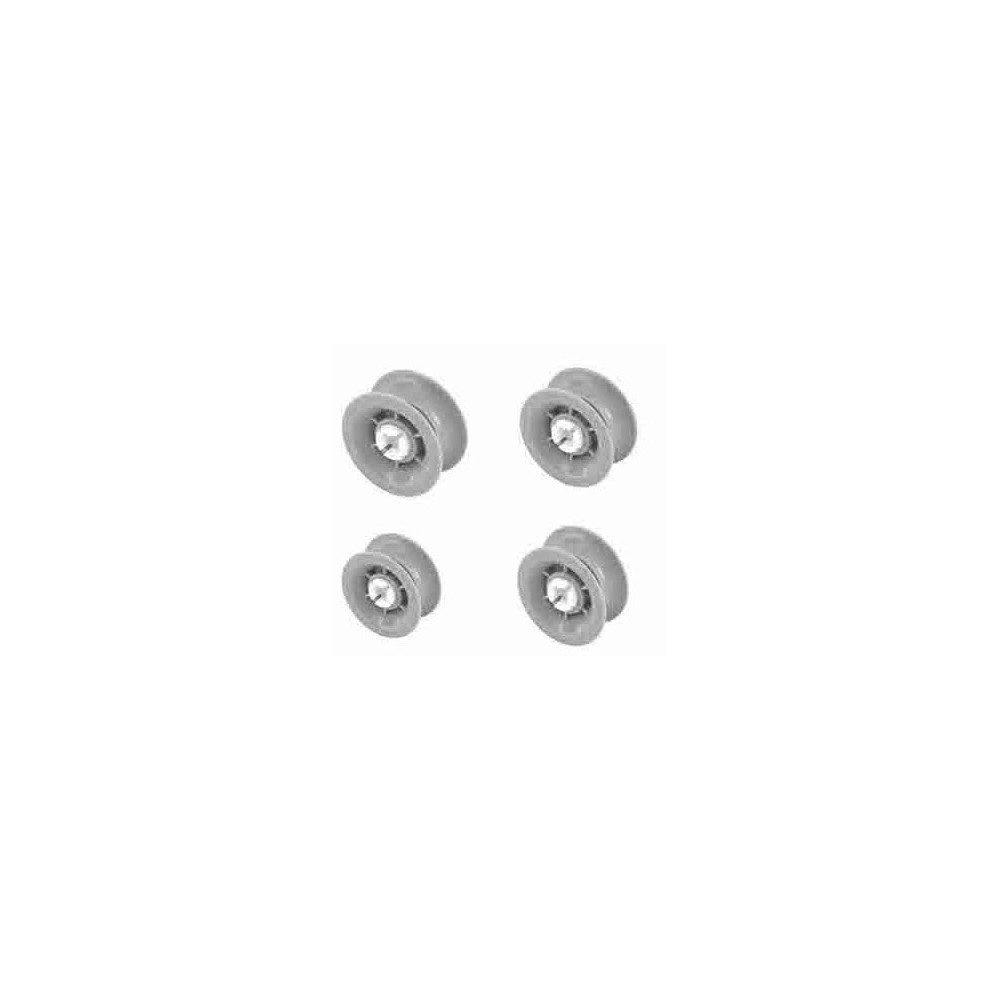 Kit4 Ruedas Lavavajillas Bosch 00165313