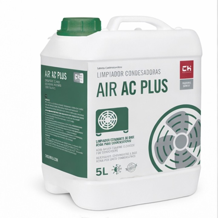 Air Ac Plus Limpiador Espumante Base Acida Para Condensadoras