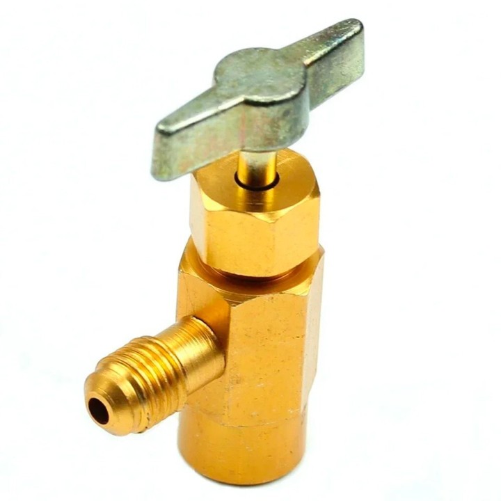 Llave Gasica D2 Y v2 Hembra 12X1,5 Roscar Derecha X 1/4" Sae Macho