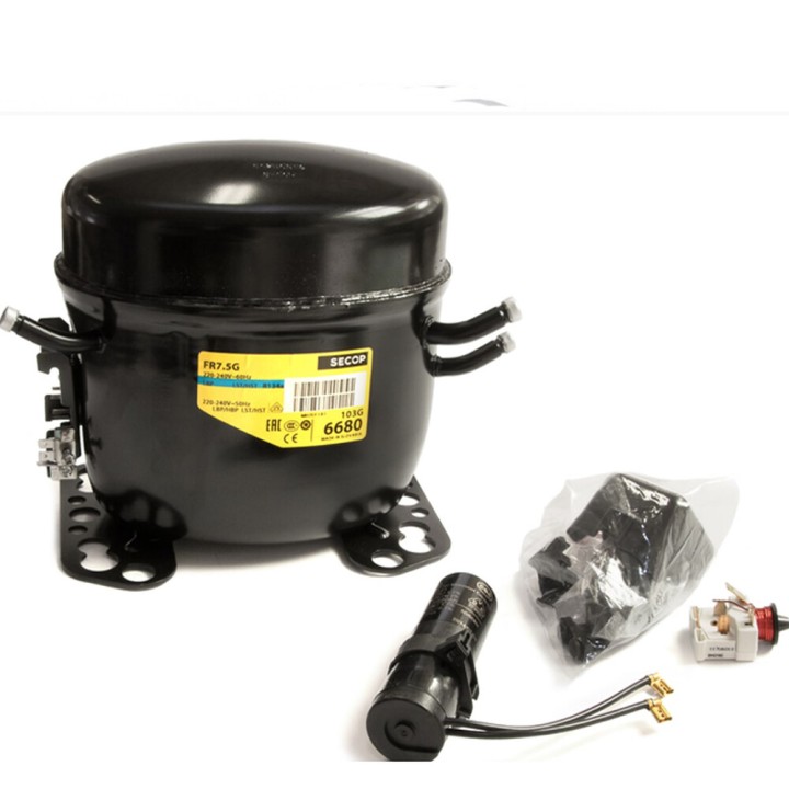 Compresor Secop Fr7.5G R134A Lhbp 6.96Cc Alta Temperatura