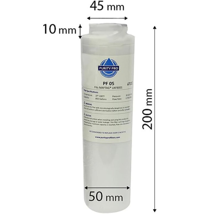 Filtro Agua Frigo Bosch,Siemens,Haier 644845,0060218743