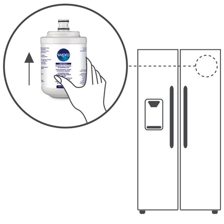 Filtro Agua Frigo Beko,Smeg,Whirlpool,Teka 4346610101,Ukf7003,480181700734