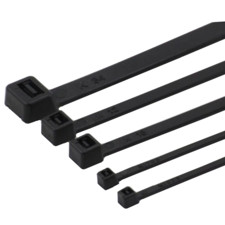 Brida 280X4,8mm Negro 100Unid.