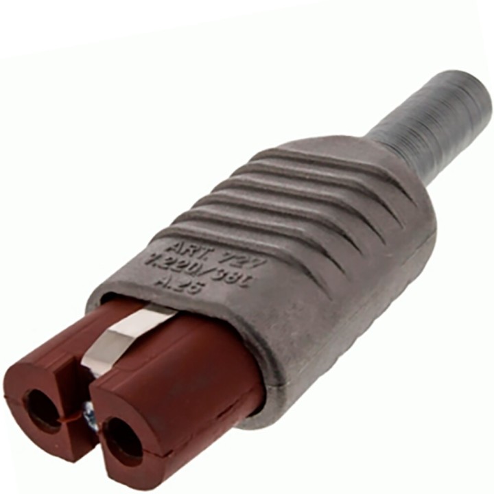 Clavija Silicona 220/380v 25 Enchufe Freidoras Standard
