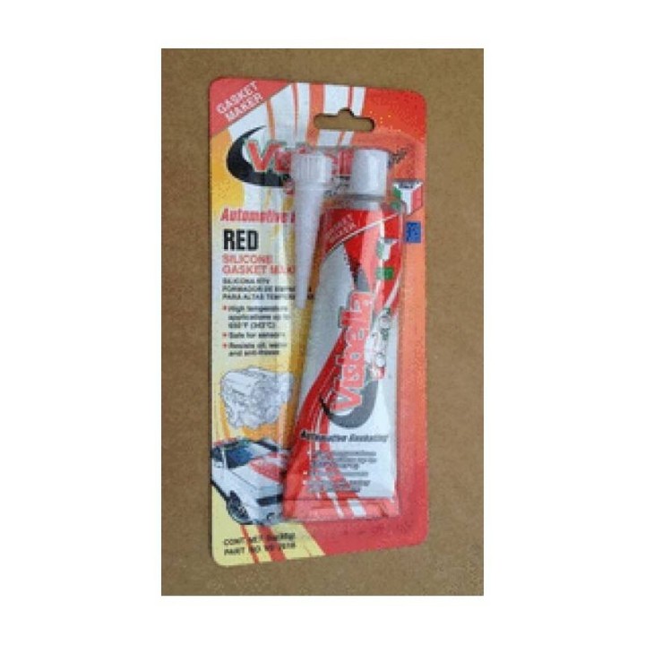 Silicona Roja Alta Temperatura 85Gr.