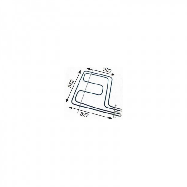 Resistencia Horno Teka 1500+1100w 3140303