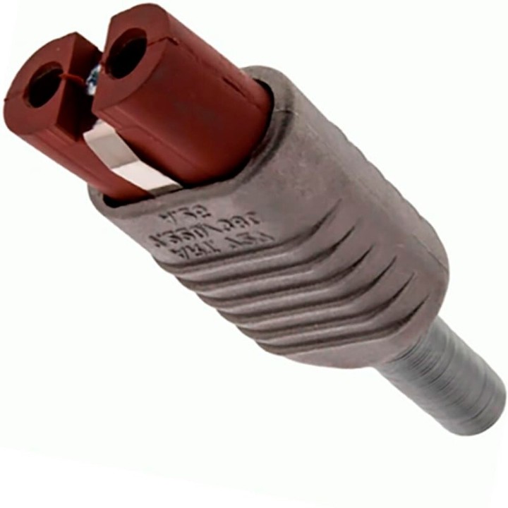 Clavija Silicona 220/380v 25 Enchufe Freidoras Standard