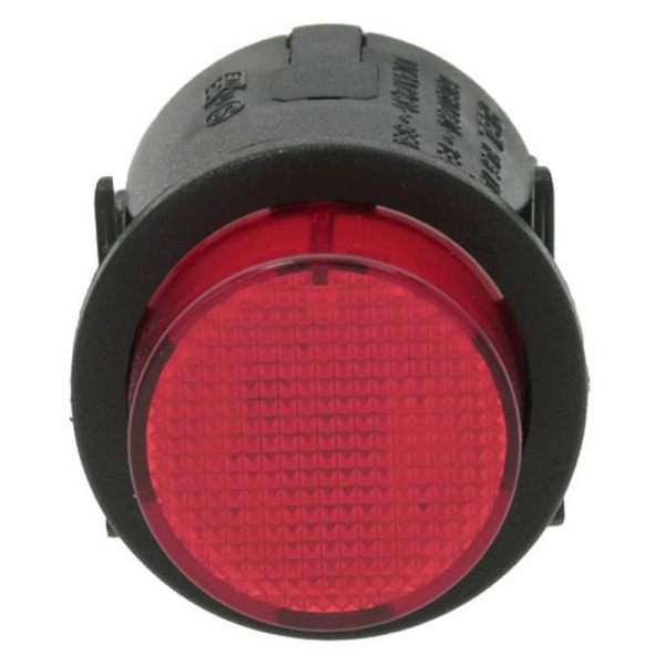 Pulsador Bipolar Luminoso Rojo 16A 250v Standard