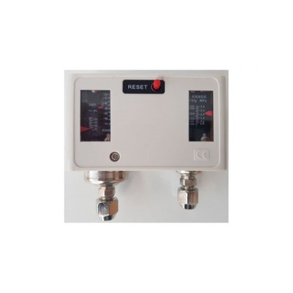 Presostato Doble Frio Baja Tempetatura P606E Con Reset