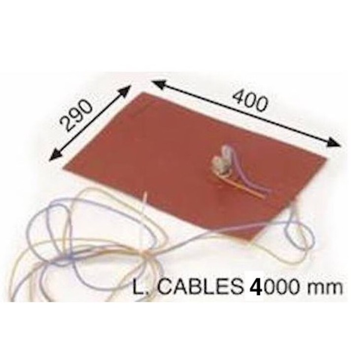 Resistencia Calienta Tapas compatible con Zanussi Ef Cable 4 metros 1.000w 220v