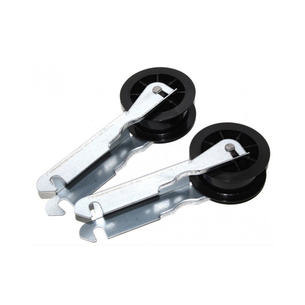 Kit Polea 2 Pcs Tensor Secadora Candy 40004610, 41010914, 90389779 Original