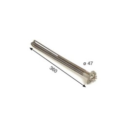 Resistencia Lavaplatos compatible con Zanussi L360mm 12000w 220/380v