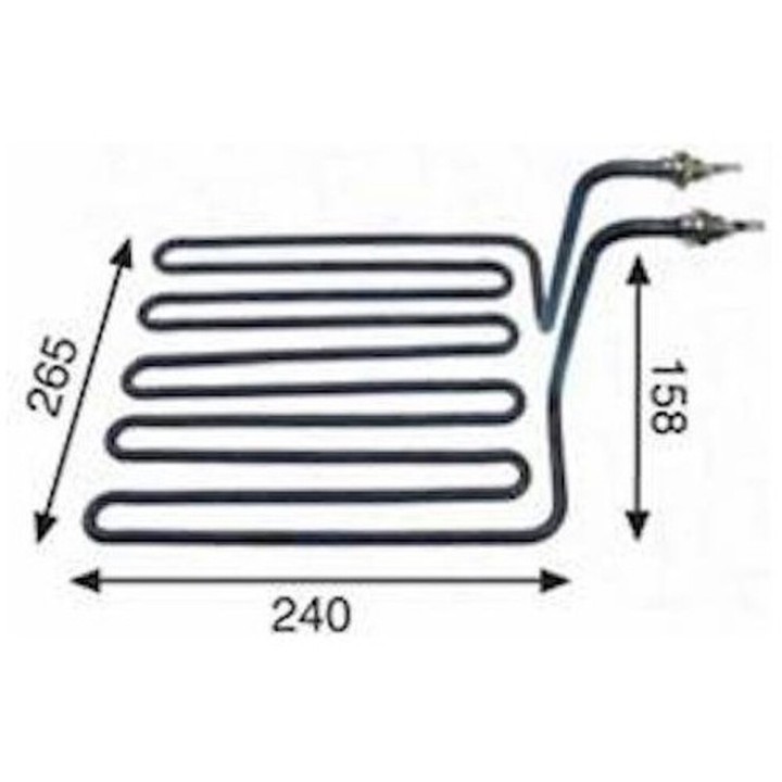 Resistencia Freidora compatible con Gayc 3000w 220v