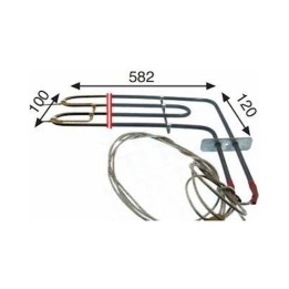 Resistencia Horno Industrial compatible con Fagor 2500w 220v