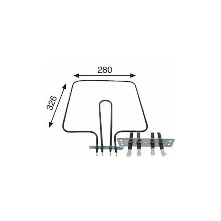 Resistencia Horno compatible con Balay 1000/860w 230v