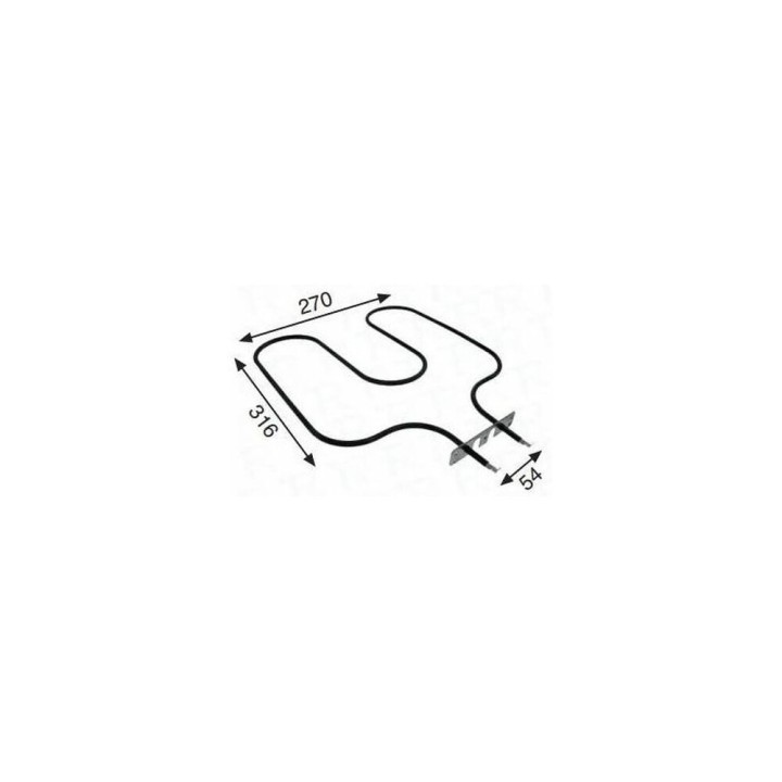 Resistencia Horno compatible con Balay 1700w 230v
